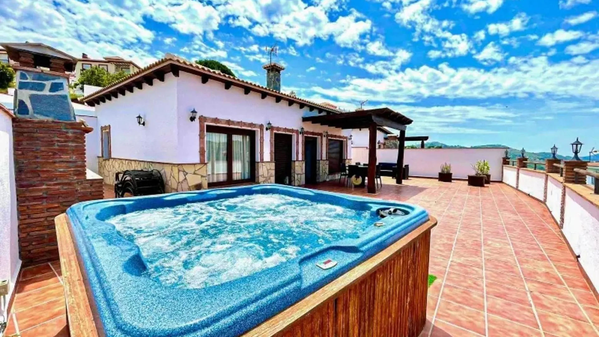 Comfortable House In Canillas De Albaida With Shared Pool